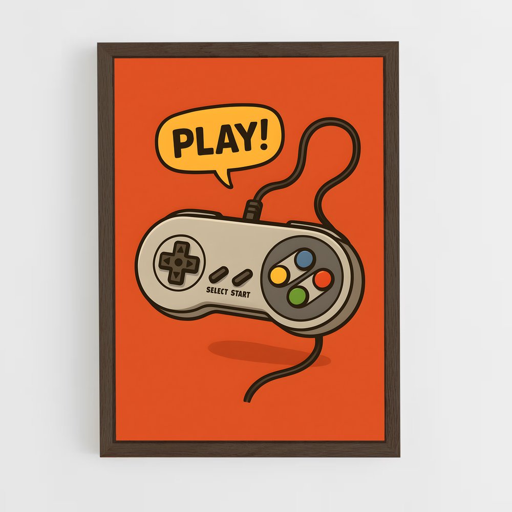 Poster Parole de Gamer – affiche Consoles (vue 5)
